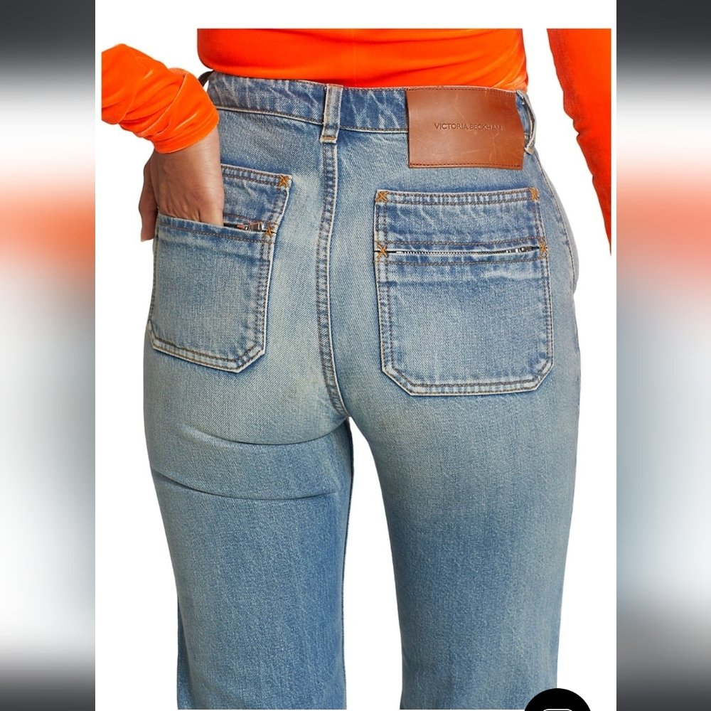 Victoria Beckham Faye Denim Jeans - Picture 7 of 10